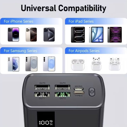 60000Mah
Power Bank, 66W Super Fast Charge, Intelligent Digital Display Screen