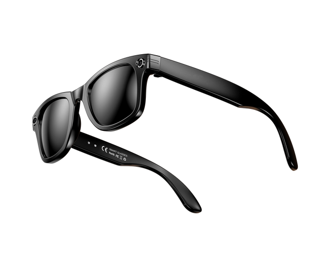 Smart Glasses with BT 5.3 for Driving, 1080P HD Video Recording Eyewear with UV400 Polarized Lens