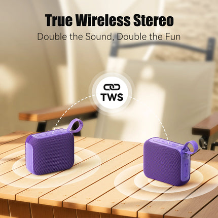 Bluetooth Speakers TWS 10W Enhanced Bass Portable Outdoor Wireless Speaker 30Hrs IP7 Waterproof Shower Speaker Bluetooth 5.3