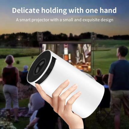 Hot Sale HY300 Smart Projector 4K Android 11 WiFi  720P HD Portable Mini Video Projector for Home Cinema Theater Outdoor Movie