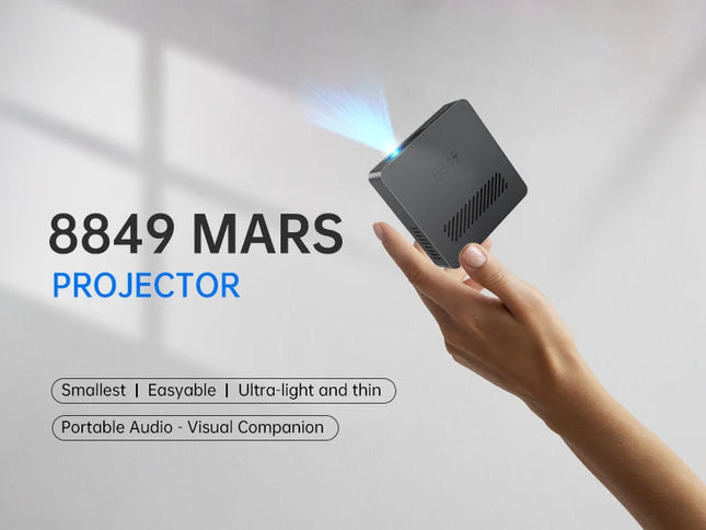 8849 M1 Projector Portable Outdoor Life 8849 Mars Projector Pocket Mini Projector for Home Theater