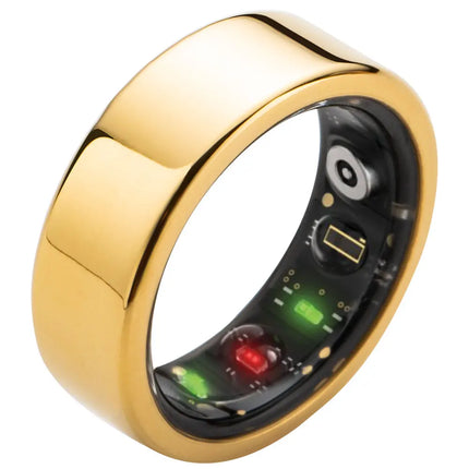 Drop Shipping New  Smart Ring Waterproof Fitness  Heart Rate tracker Sleep Monitor Apnea Syndrome Stress Android IOS Gold Silver