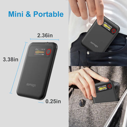 Portable AI Voice Recorder 128G Dual-mode for 5.0 10-12 Hours Long-Lasting Battery WAV App Control Lectures Small Screen