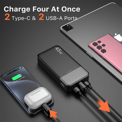 72 hour direct delivery of 45W 20000mAh portable power bank from overseas warehouse in the United States free shipping