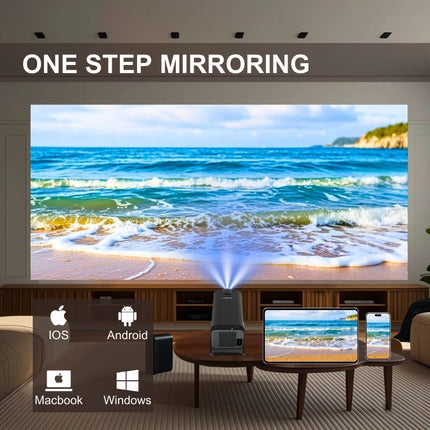 ZCXY High Quality M10 PLUS Smart Android 11 Projector Portable Mini Home Theater Full HD 4K Outdoor Compatible 200 Ansi
