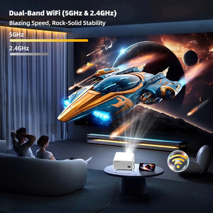 Topleo Free Shipping Projector Home Theater Beamer Led Lcd Video Android 1080P Smart Proyector Portable 4K Mini Projector
