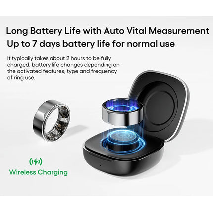 2301A Android  Wholesale Oem Blood Pressure Smart Ring Sleep Fitness tracker for Men Women Phone with Health Monitor