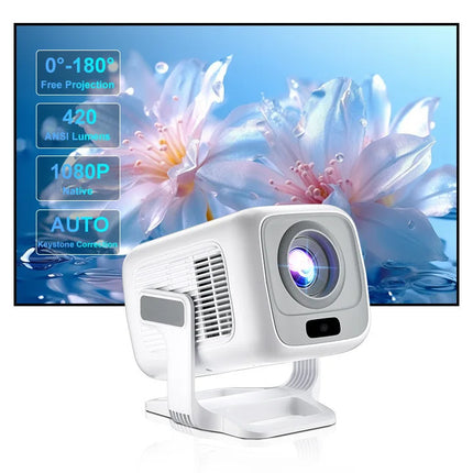 X3AQ Projector Android 11.0 HD 1080P Home Bedroom Wall Projection Portable Mobile Projector