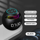 alarm clock black
