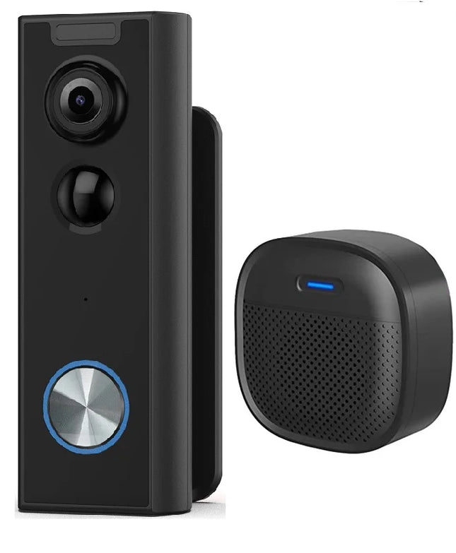 Top Selling Wireless 2K 140 10m Night Vision IP Smart Video Doorbell Camera Waterproof IP65 with Battery Powered WiFi