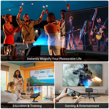 8849 M1 Projector Portable Outdoor Life 8849 Mars Projector Pocket Mini Projector for Home Theater