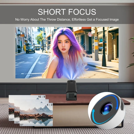 ZCXY High Quality M10 PLUS Smart Android 11 Projector Portable Mini Home Theater Full HD 4K Outdoor Compatible 200 Ansi