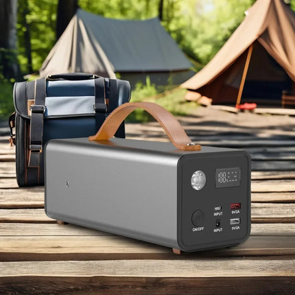 200W Micro Portable Generator Kit Indoor/Outdoor Rechargeable Power Bank for Home Appliances & Camping