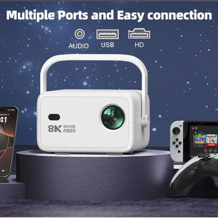 Topleo Free Shipping Projector Home Theater Beamer Led Lcd Video Android 1080P Smart Proyector Portable 4K Mini Projector