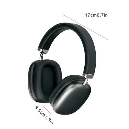 Over-ear stereo headphones shell headset cell phone cable tied orBluetooth wireless noise isolation stereo