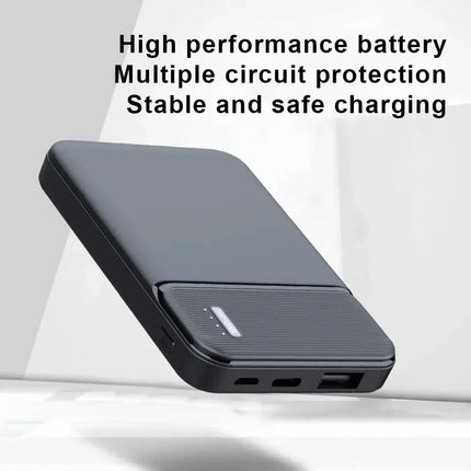 2024 New Power Bank Mobile Power Bank with Large Capacity of 5000mAh Compact and Portable Printable Logo Power Bank