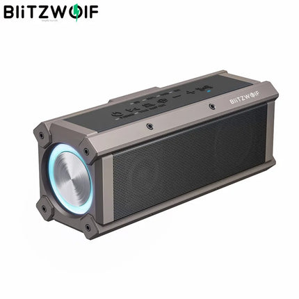 BlitzWolf BW-WA3 WA4 100W Wirelss Speaker RGB Light Portable 5000mAh bluetooth Speakers Dual Diaphragm Deep Bass Speaker