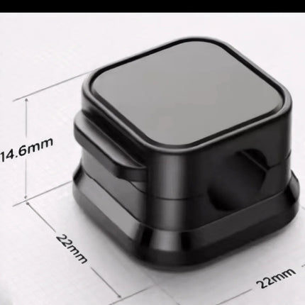 Magnetic Cable Holder Self Adhesive Cord Clip Smooth Pulling Charging Cable Keeper Wire Clip for Car/Home/Office