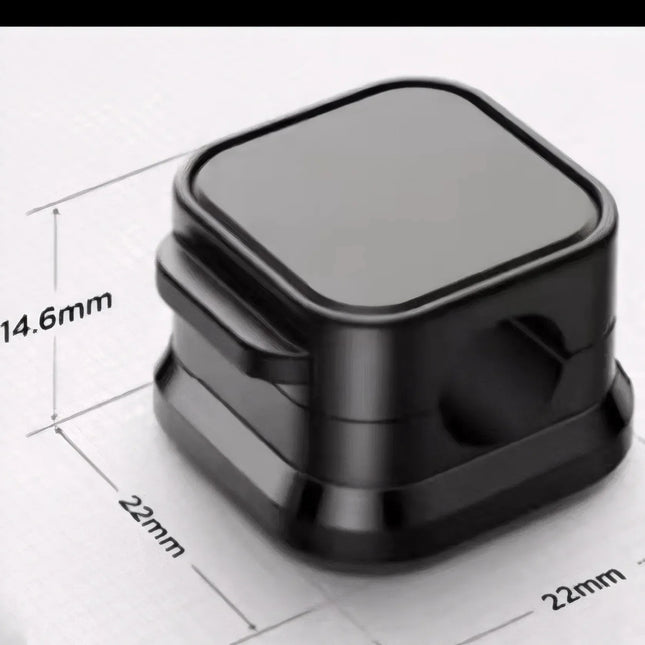 Magnetic Cable Holder Self Adhesive Cord Clip Smooth Pulling Charging Cable Keeper Wire Clip for Car/Home/Office