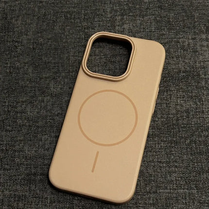Ultrathin Magnetic for MagSafe Phone Case for iPhone 16 16Pro Max 15 14 Pro 13 12 16Plus Wireless Charging Hard PC Armor Cover