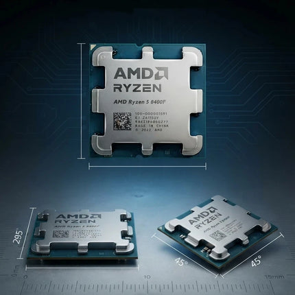 High Performance Gaming CPU AMD R5 8400F Without Onboard Graphics For Desktop Game Host
