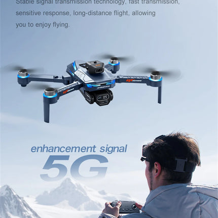 8K Professional HD GT8 MINI Drone GPS 360° Dual Cameras 5G WIFI Brushless Motors Obstacle Avoidance Foldable FPV Quadcopter Toys