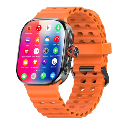 New Smartwatch 5G LTE  Android 13.0 2.29'' AMOLED Display Smart Watch With 800W Pull-out Camera Face/Fingerprint Unlock Sim Card