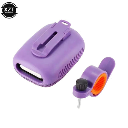 2024 Outdoor Bicycle Bluetooth-Compatible Speaker Portable Wireless Sound Box Rechargeable Handlebar Waterproof Speaker Holder