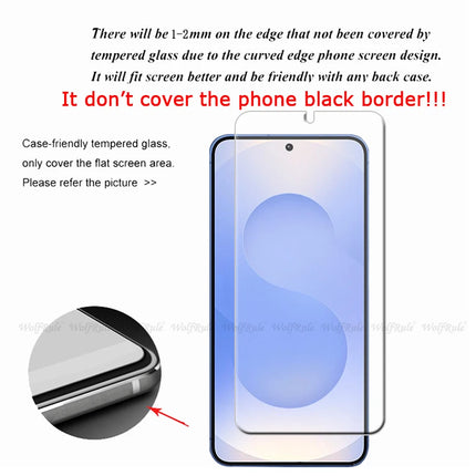 For Samsung Galaxy S25 Glass For Samsung S25 Plus Glass Camera 9H Screen Protector For Samsung S25 S24 Plus Ultra Tempered Glass
