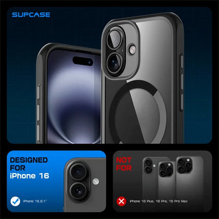 SUPCASE For iPhone 16 Case with Camera Control Capture Button UB Mag Slim Shockproof Protective Magnetic Phone Case