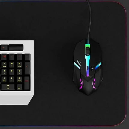 Gaming Mouse LED Ergonomic Design Gaming Mouse Luminous USB Wired 4-button USB Backlit Mouse For PC Desktop and Laptop Computers