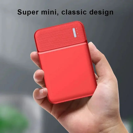 2024 New Power Bank Mobile Power Bank with Large Capacity of 5000mAh Compact and Portable Printable Logo Power Bank