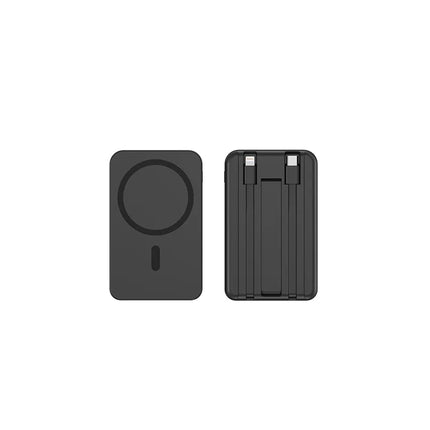 22.5W Magnetic Wireless Power Bank Built Charging Cable Large Capacity Portable Magnetic Mobile Power Supply For iPhone Android