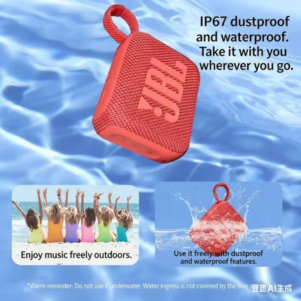 JBL GO 4 Portable Bluetooth Speaker IP67 Waterproof Mini Wireless Outdoor Stereo Speake