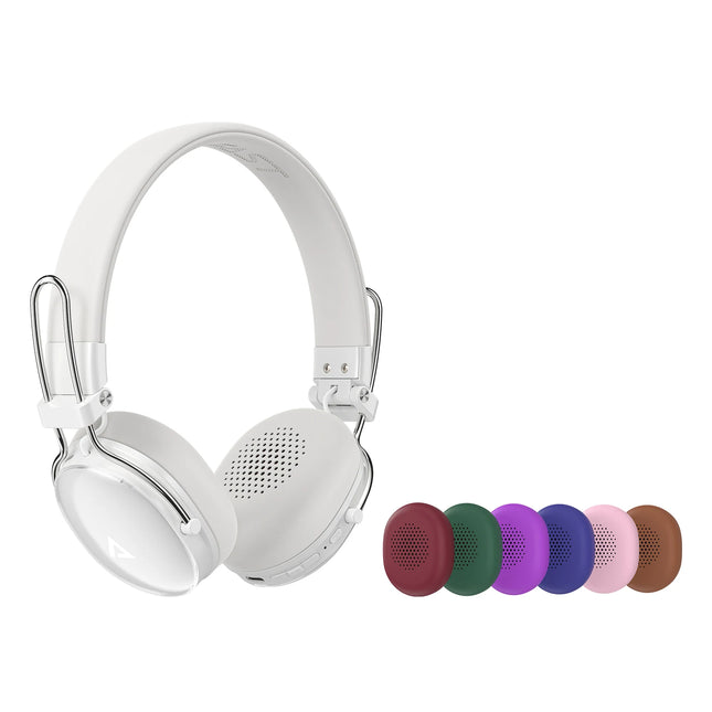ACEFAST H7 Hybrid 35dB ANC Noise Reduction Headphone with Colorful Replaceable Earpads 30mm Speaker Wireless HiFi Audio Headset