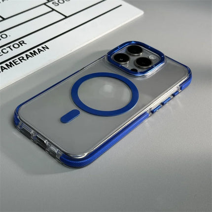 Magnetic Shockproof Clear For Magsafe Phone Case For iPhone 16 15 14 13 12 Pro Max 11 Wireless Charging Air Cushion Bumper Cover