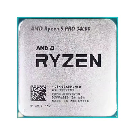 AMD Ryzen 5 3400G R5 3400G Gaming CPU Processor AM4 4.2GHz 4-Core 8-Thread Vega 11 Graphics L3 8M