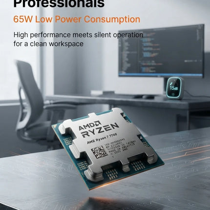 AMD Ryzen7 7700 Processor For Gaming Desktop PC Zen4 DDR5 AM5 Game CPU