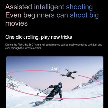 K900 Foldable RC Drone,4.5"Screen Remote,AirDrop,4-Way Obstacle Avoid,2K FPV,Optical Flow Positioning,Birthday Holiday Gift Toy