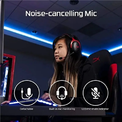 Original HyperX Cloud 2 II Gaming  Wire Headset With HiFi 7.1 Surround Sound Microphone Gaming Headphone For PC PS4