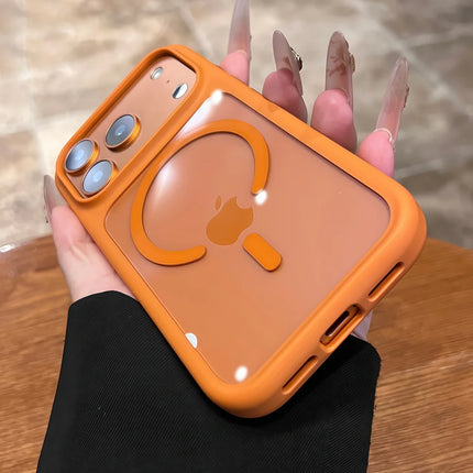 Crystal Clear Magnetic For Magsafe Phone Case For iPhone 17 Pro Max 17  Pro Wireless Charging Hybrid Bumper Shockproof Cover