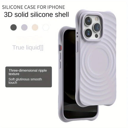 For Magsafe Phone Case For iPhone 11 13 12 14 16 Pro 16Pro 15 Pro Max Cases Silicone Magnetic Wireless Charging Protection Cover