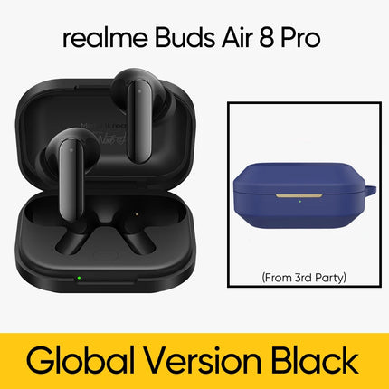 Global Version realme Buds Air 8 Pro TWS Earphone 55dB Noise cancelling depth True Wireless Earphone  Bluetooth 6.1 Headphone