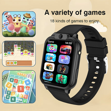 2026 NEW Smart Watch for Children Multifunctional Watch Camera Control Take Photo Multi-mode Wisdom Games 24 Languages Gift Kids