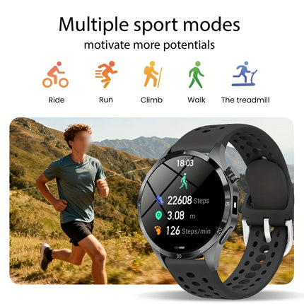 Smart Watch, 1.5-Inch Touch Screen, 180Mah, Fashionable Strap, with Call Reminder/Message Reminder/Weather Forecast/Music Contro