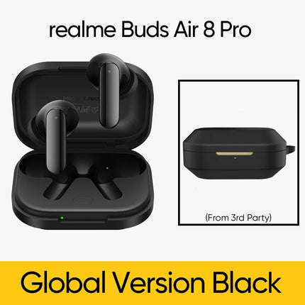 Global Version realme Buds Air 8 Pro TWS Earphone 55dB Noise cancelling depth True Wireless Earphone  Bluetooth 6.1 Headphone