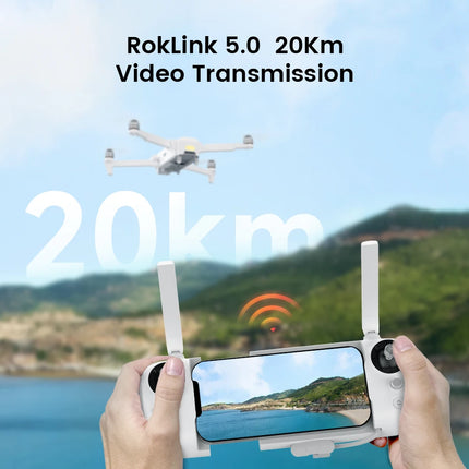 FIMI X8 Tele Max Drone New Generation RokLink 5.0 20KM Digital Video Transmission System 1/2-inch CMOS Wide-Angle Tele Camera