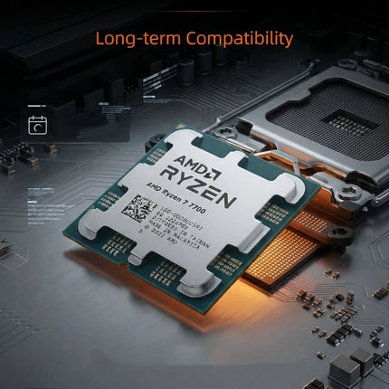 AMD Ryzen7 7700 Processor For Gaming Desktop PC Zen4 DDR5 AM5 Game CPU