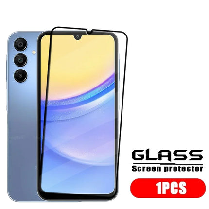 1-4PCS Full Cover Glass For Samsung A16 Glass Samsung Galaxy A16 Tempered Glass 9H Cover For Screen Protector Samsung A16 A 16