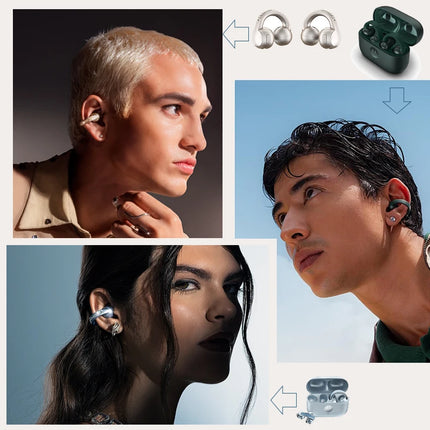 Lenovo Moto Series Buds Clip Loop Luxury Wireless Earphones Bluetooth Earbuds Noise Reduction BOSE Sound Lightweight VPU
